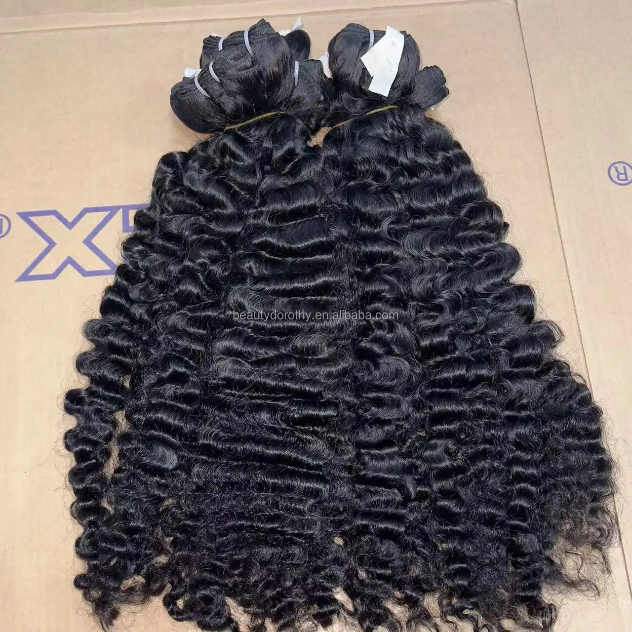 Wholesale Burmese Curly 100% Human Hair Bundles Raw Indian Cuticle Aligned Hair Curly Bundle Raw Hair Bundles for Black Women