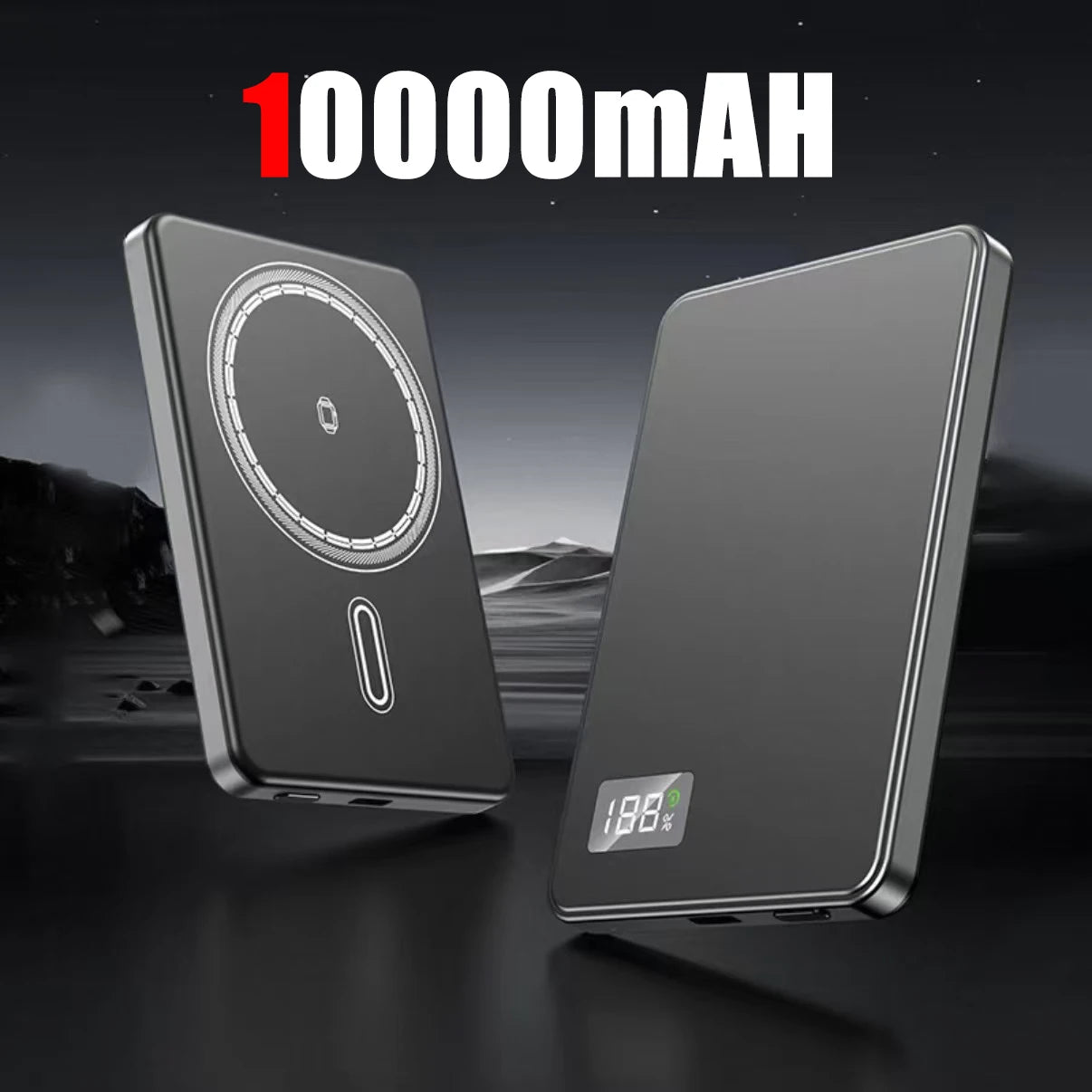Xiaomi 50000mAh CCC Certification Thin Power Bank Ultra For Magnetic Wireless PD20W Fast Charging Portable Battery Display